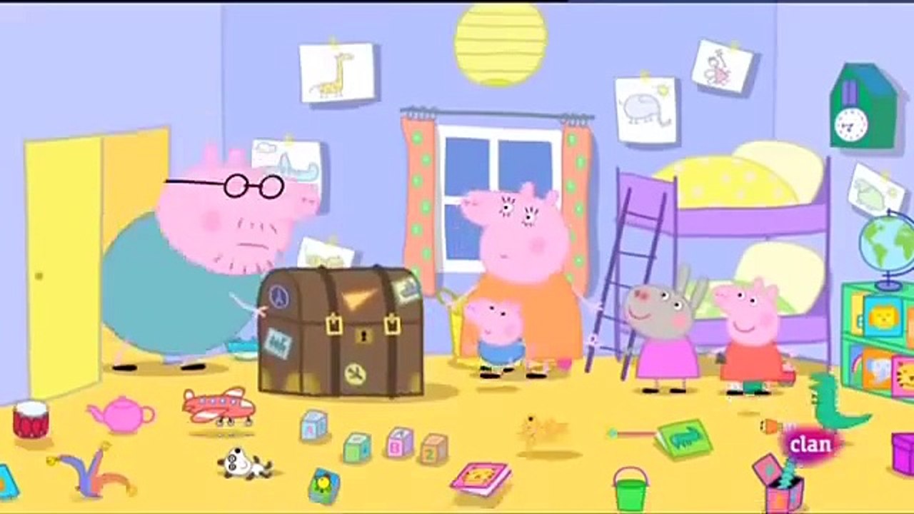 Peppa pig Castellano Temporada 3x12 Delphine donkey