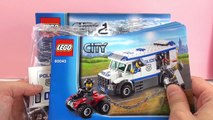 Lego City 60043 fuite du transporteur de prisonniers construction et review