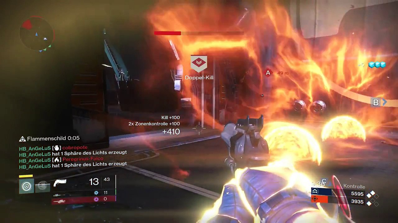 Destiny PS4 Schmelztiegel Gameplay [PvP] #013 Kontrolle Warlock Deutsch/German