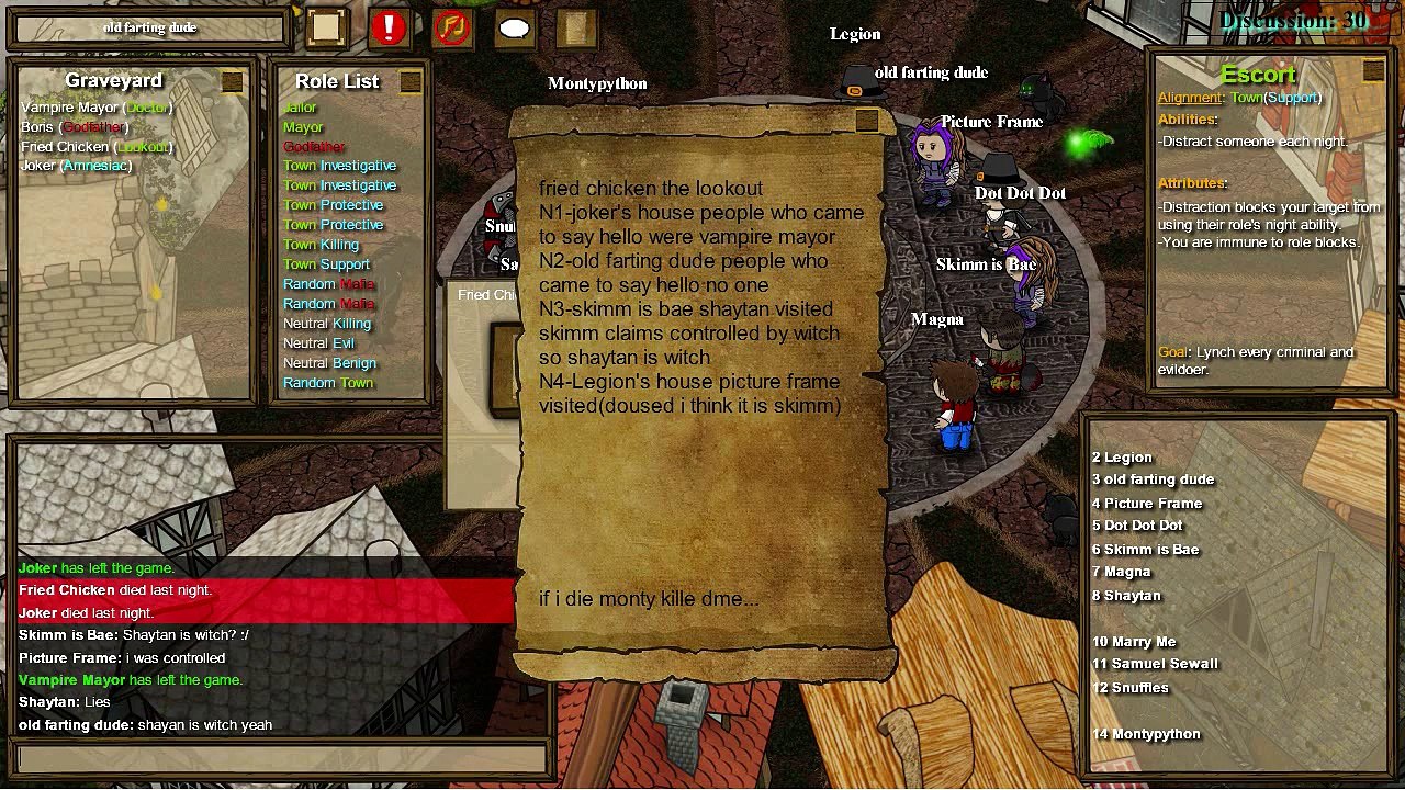 Hot Sexy Bane | Town of Salem with Skimm & Magna!