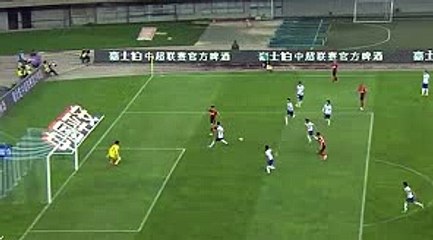 Yu Hanchao Goal - Tianjin Teda 0-1 Guangzhou Evergrande 24.04.2016 HD