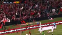 Western Sydney Wanderers 5-4 Brisbane Roar FC  Dario Vidosic Goal Australian A-League 24-04-2016 HD