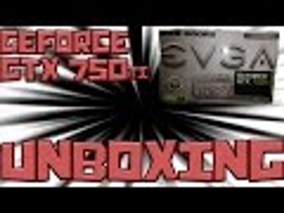 GeForce GTX 750Ti Unboxing