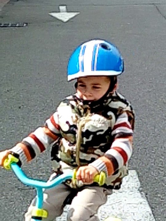 Vélo tout seul !