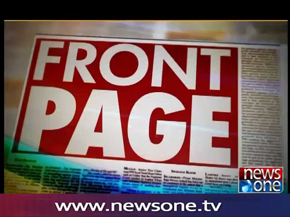 Front Page, 23-April-2016