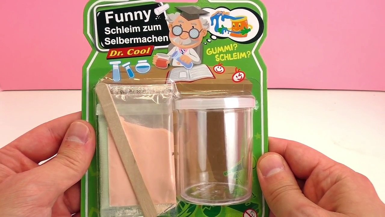 Fabriquer de la matière visqueuse soi même–Démo matière visqueuse Funny de Dr. Cool–Cest