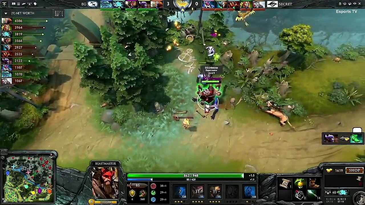 Secret vs EG Game 2 | The Frankfurt Major 2015 UB Finals | Team Secret vs Evil Geniuses