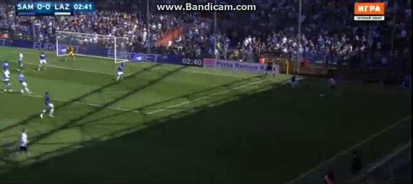 GOAAAL Filip Djordjevic Sampdoria 0-1 Lazio 24-04-2016