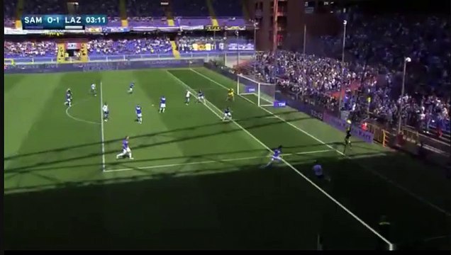 Filip Djordjevic Goal - Sampdoria 0 - 1 Lazio