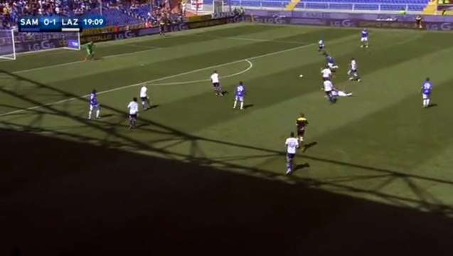 Goal Fernando ~Sampdoria 1-1 Lazio~