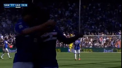 Fernando Goal Sampdoria 1 - 1 Lazio Serie A 24-4-2016