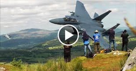 The Awesome "CAD WEST" Low Flying Jet Site In Wales "Mach Loop".