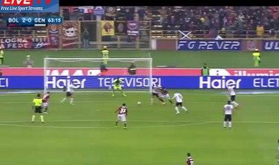 Sergio Floccari  Goal - Bologna 2 - 0 Genoa