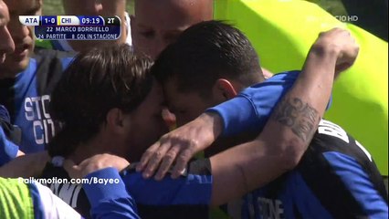 Marco Borriello Goal HD - Atalanta 1-0 Chievo - 24-04-2016
