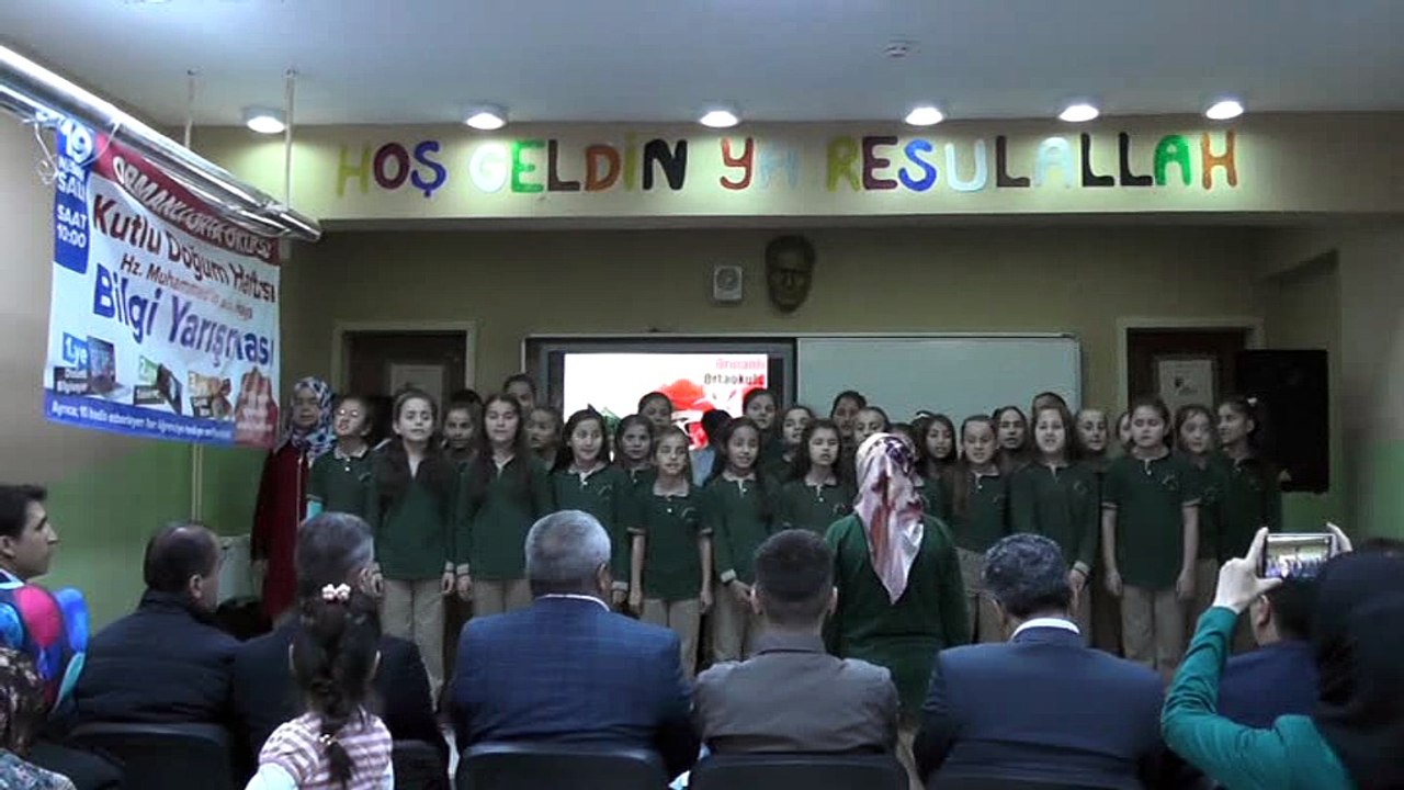 ORMANLI ORTAOKULU KUTLU DOĞUM ETKİNLİĞİ