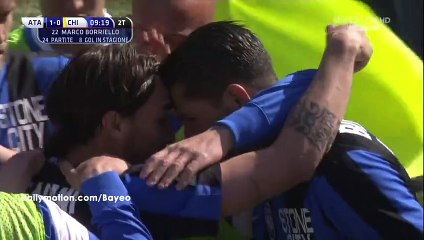 Borriello Goal HD - Atalanta 1-0 Chievo - 24-04-2016