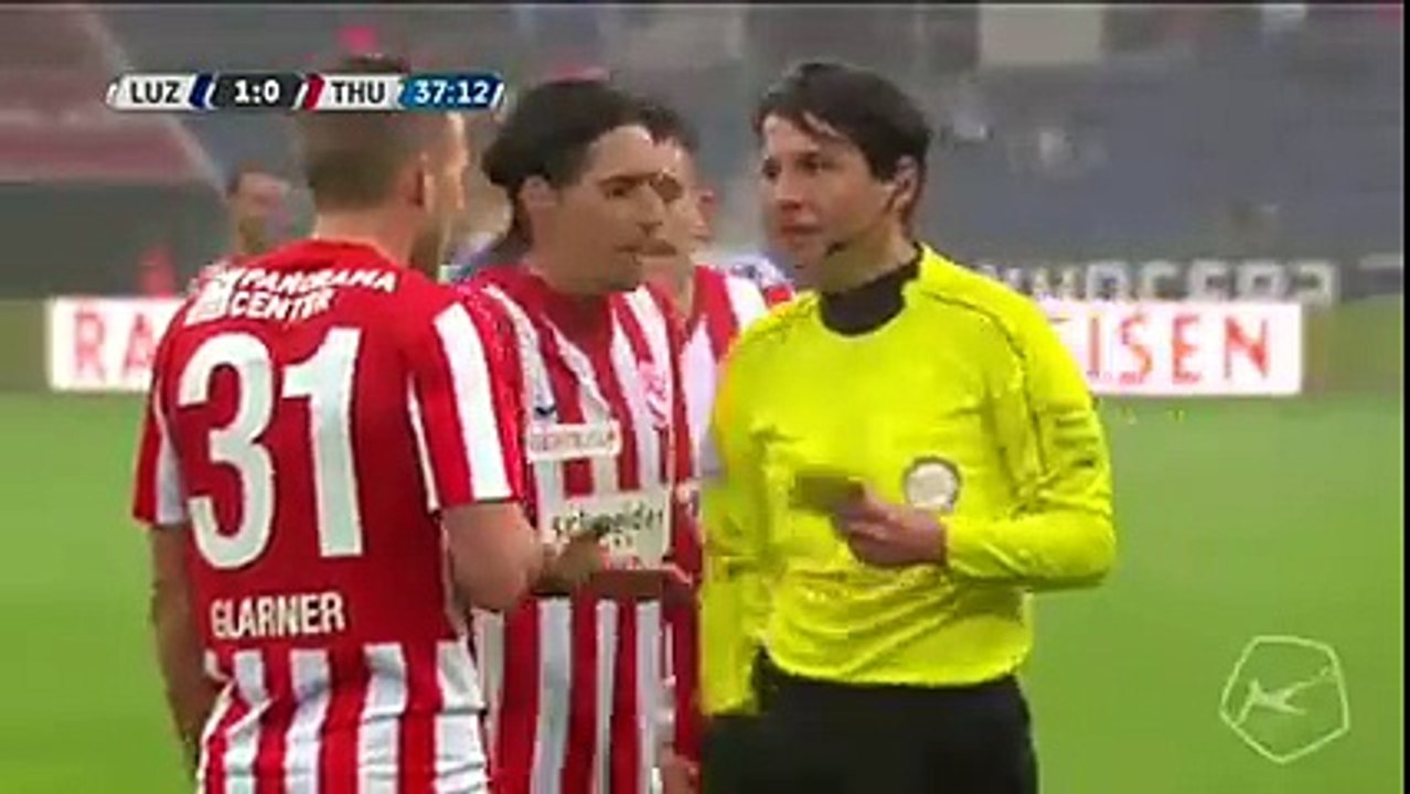Luzern vs. Thun 3 - 0 All Goals (Super League - 24 April 2016)
