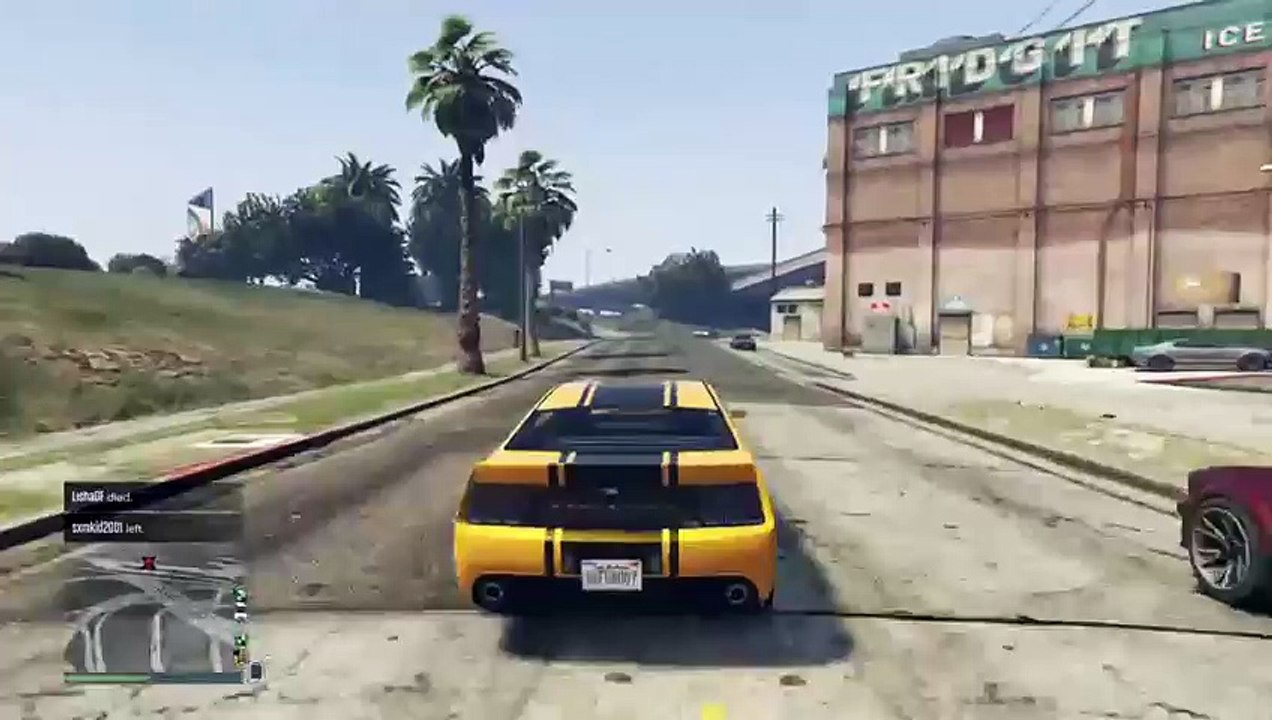 In the streets