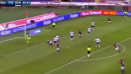 2-0 Sergio Floccari Goal HD - Bologna vs Genoa - Serie A - 24-04-2016