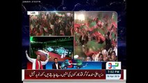 Brilliant prominence of Singer Ibrar Ul Haq at PTI Youm e Tasees Jalsa.