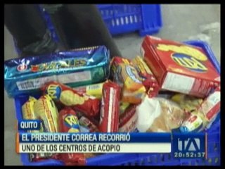 Así es como el MIES arma los kits de ayuda humanitaria