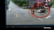 Chine : un homme a failli se faire renverser deux fois en quelques secondes, la vidéo choc !