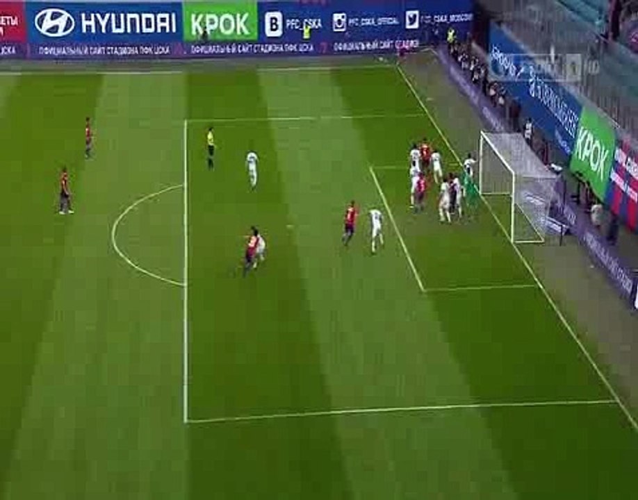 Alexei Berezutski 1-0 CSKA Moscow vs Dinamo Moscow