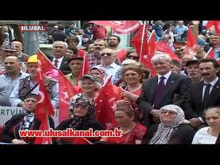 Kazım Koyuncu'nun babası Cavit Koyuncu Artvin'de defnedildi