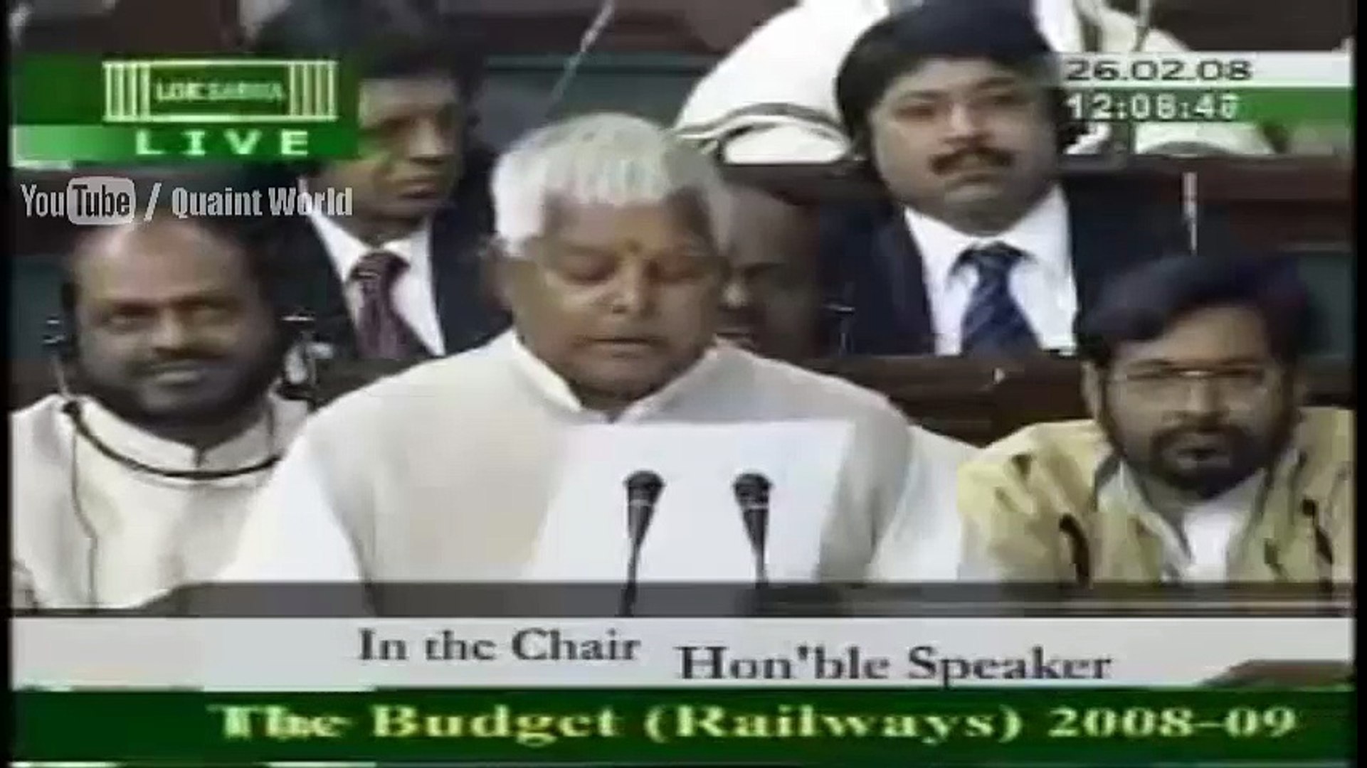 HAHAHA ... Lalu's funniest speech ever in english - video Dailymotion