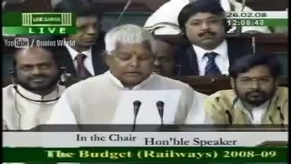 HAHAHA ... Lalu's funniest speech ever in english