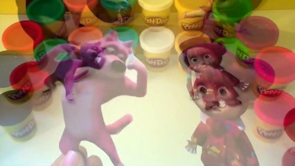 Play doh, Маша и медведь, Masha i medved Рисуем Плей до