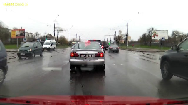 Авария 24-04-2016 ул Крупской - ул.Кирова, Могилев