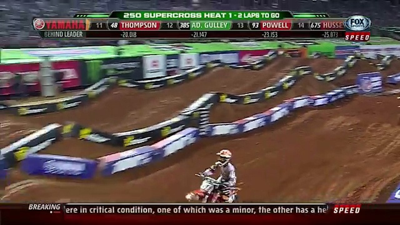 Мотоспорт. Чемпионат США по Суперкроссум 10