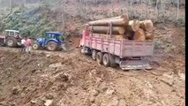 OMG!!! Heavy Load Truck Jammed-Top Funny Videos-Top Prank Videos-Top Vines Videos-Viral Video-Funny Fails