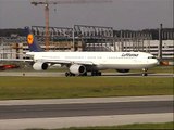 LH Airbus A340-600 for take off and low pass