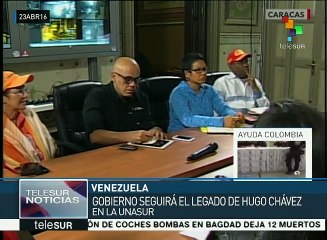Unasur discute sobre ayuda que recibirá Ecuador por el sismo