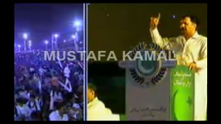 MUSTAFA KAMAAL (PSP) speech in KARACHI on 24