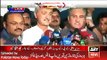 Shah Mehmood Qureshi & Jahangir Tareen Joint Media Talk - ARY News Headlines 24 April 2016,