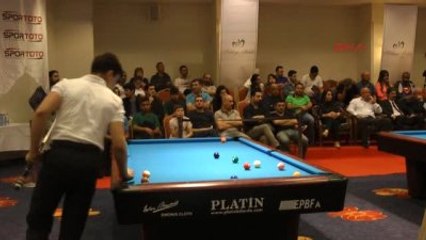 Türkiye Pool Bilardo Şampiyonası 1'inci Etap Müsabakaları Tamamlandı