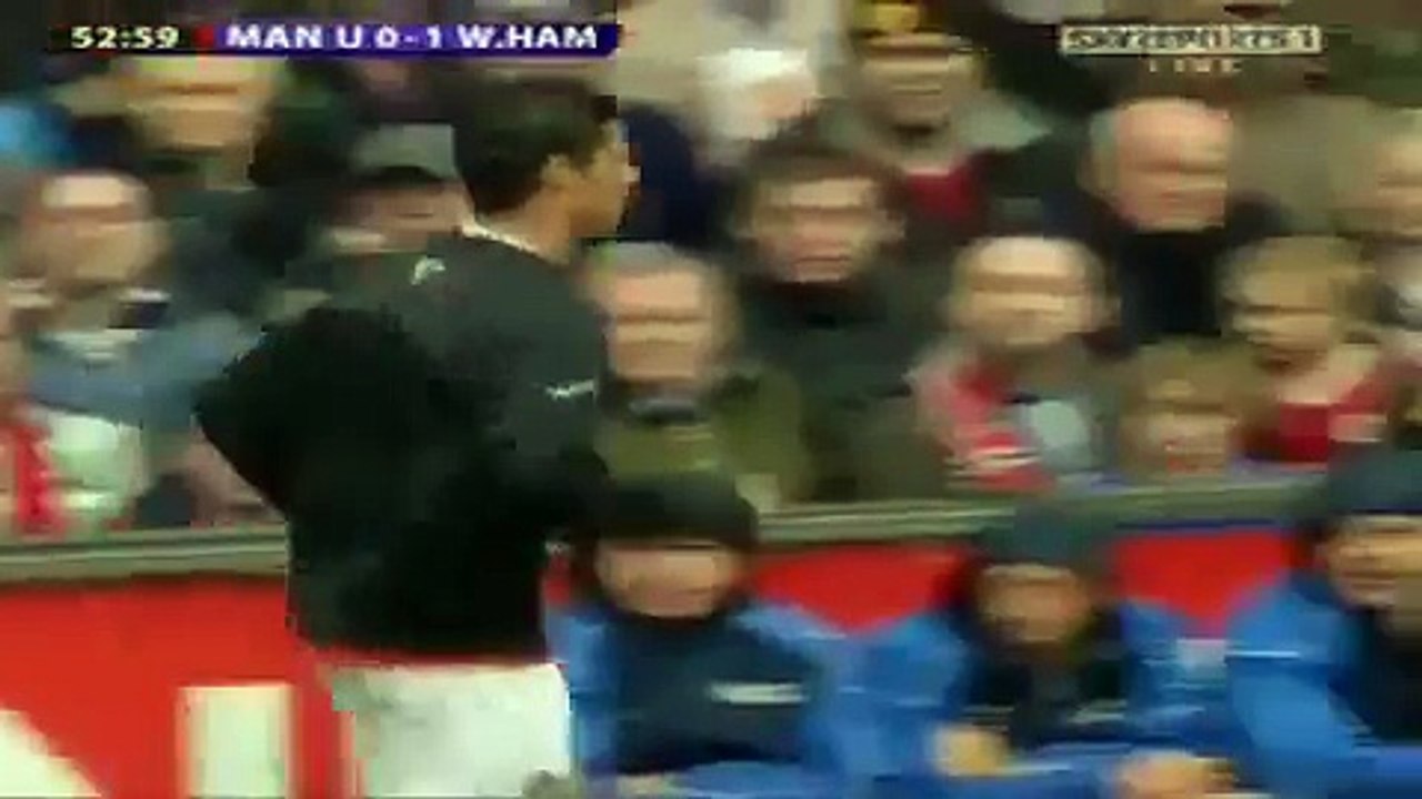 Cristiano Ronaldo Vs West Ham Home 06-07