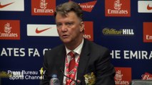 Louis Van Gaal reaction Everton vs Manchester United FA CUP Semi Final