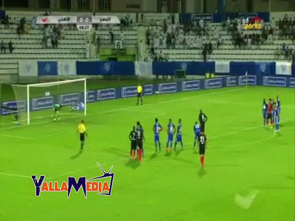 هدف مباراة (النصر 0-1 الأهلي ) الدورى الاماراتى