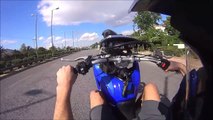 DT 125 Ride (Wheelies, Top speed etc) in Athens