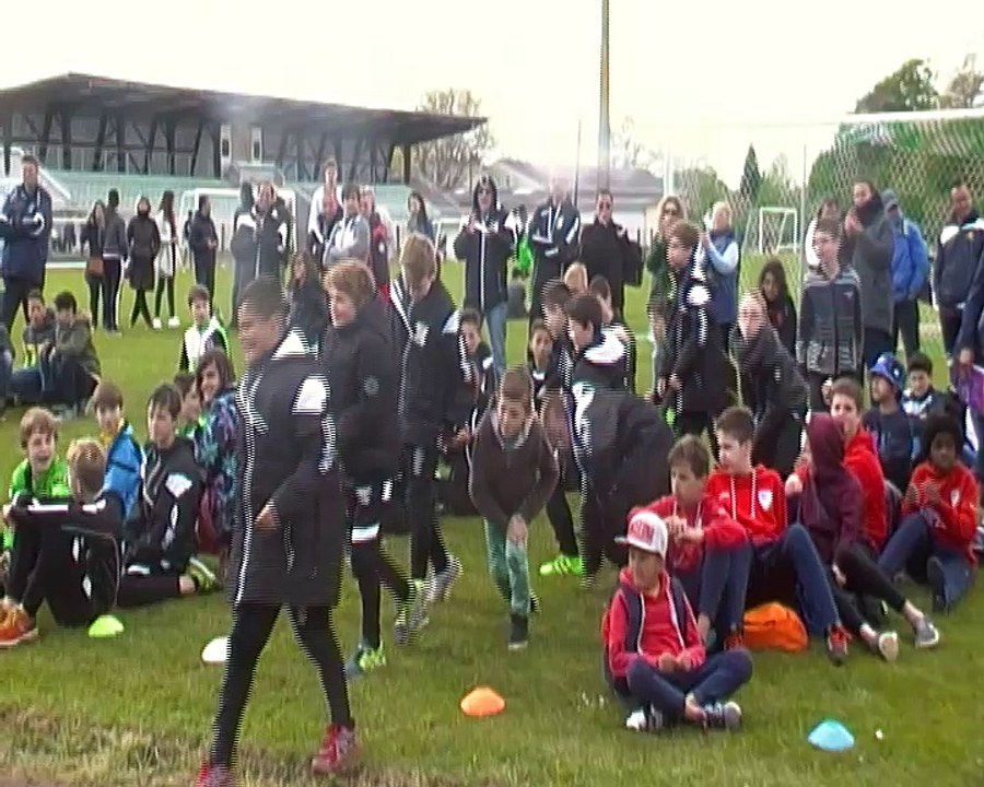 Remise de coupe tournoi chamiers 6ème (Dronne B...