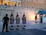 Cambio della guardia al Monumento al Milite Ignoto - Atene