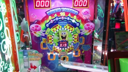 Spongebob Coin Pusher! Its GARY!!!