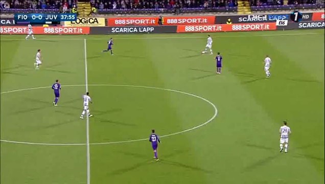 Cuplikan Gol Mario Mandzukic Goal HD - Fiorentina 0-1 Juventus - 24-04-2016