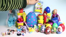 Frozen Giant Play Doh Egg Shopkins MLP Thomas Angry Birds Peppa Pig Surprise Eggs Toy Videos Part 6