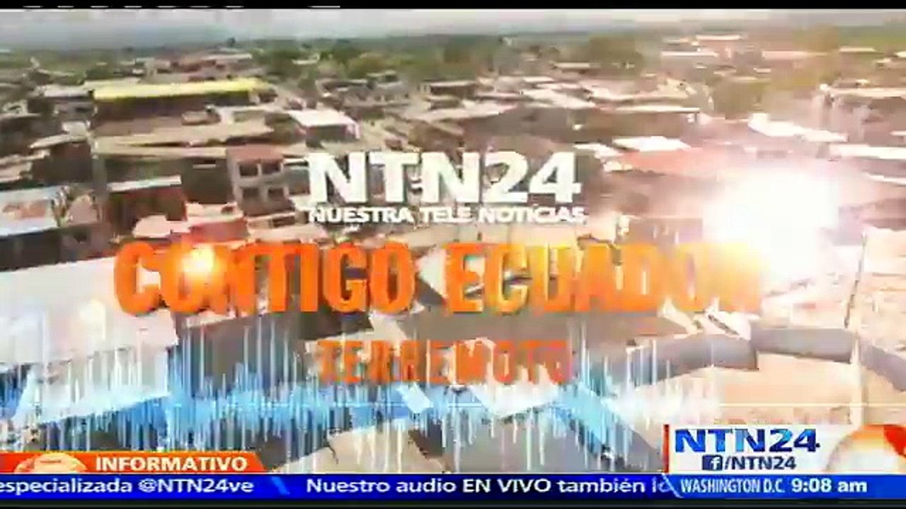 Una semana después de la tragedia: presidente Santos llega a Ecuador para ayudar a damnificados tras terremoto