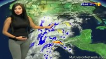 OMG! Sexiest Mexican Weather Girl Has Unfortunate WARDROBE MALFUNCTION